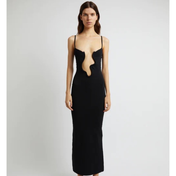 Christopher Esber Dresses & Skirts - CHRISTOPHER ESBER SALACIA WIRE DRESS - BLACK
